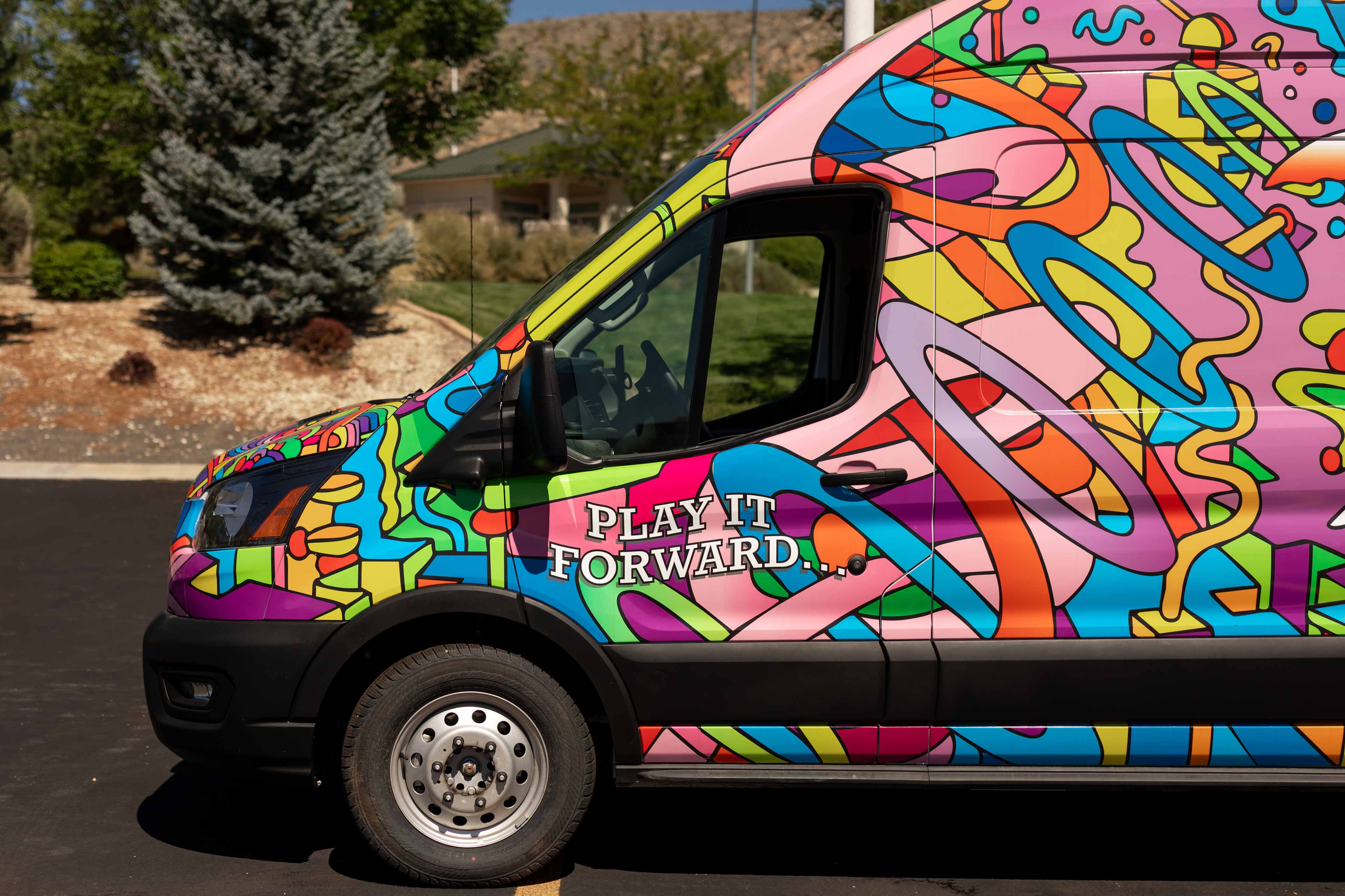 healing our kids program truck